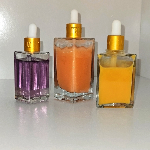 LOT 3x Truly Beauty Serums - Purple Rain Anti Cellulite Vegan Collagen Body Face - Picture 4 of 8